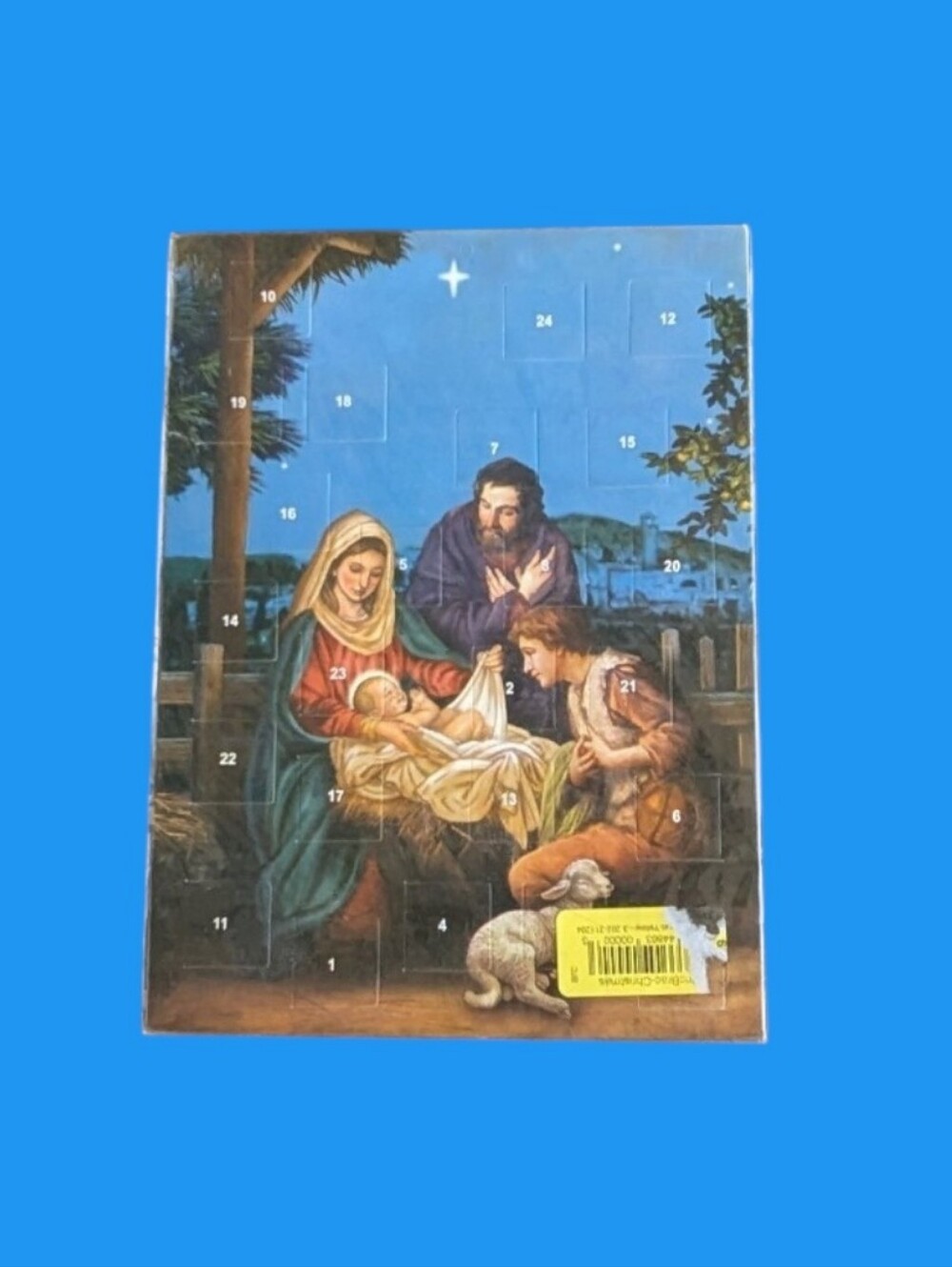 Nativity Advent Calendar Hanging Wall Decor